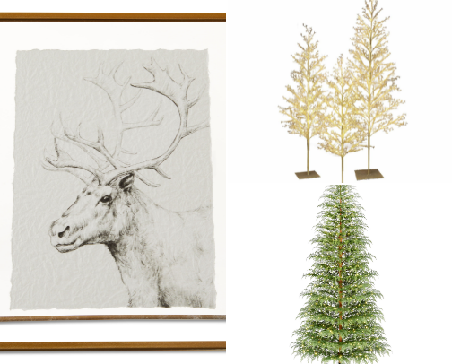 Walmart Christmas Decor cover photo collage