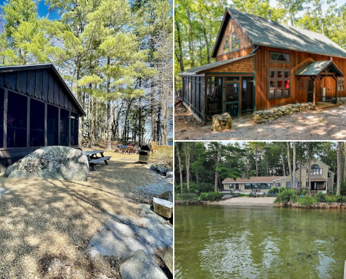 Summers are better at the lake - Getaway this summer to Lake Winnipesaukee, NH! cover photo collage