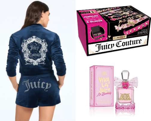 Juicy Couture ⭐️⭐️⭐️⭐️⭐️ cover photo collage