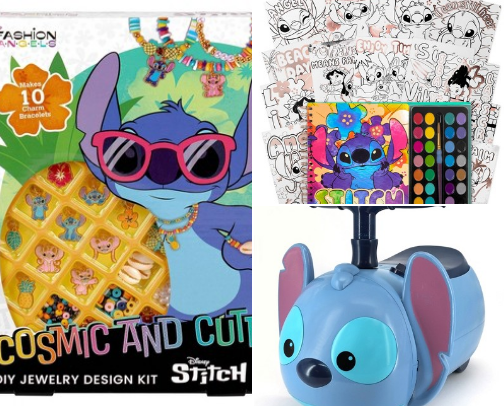 Perfect gifts for your little one who loves stitch! Christmas 2025 cover photo collage