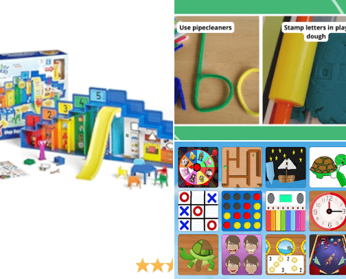 Toys & Games›Preschool›Pre-Kindergarten Toys›Pretend Play›Toy Figure Playsets cover photo collage