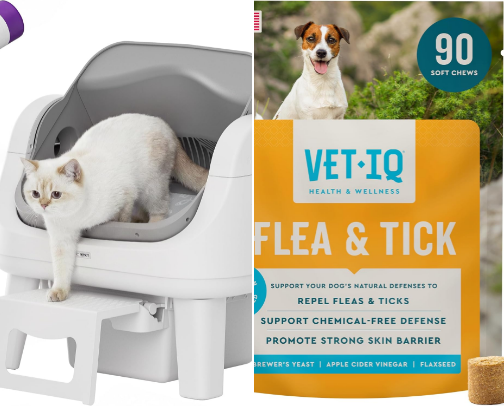 Must have pet items cover photo collage