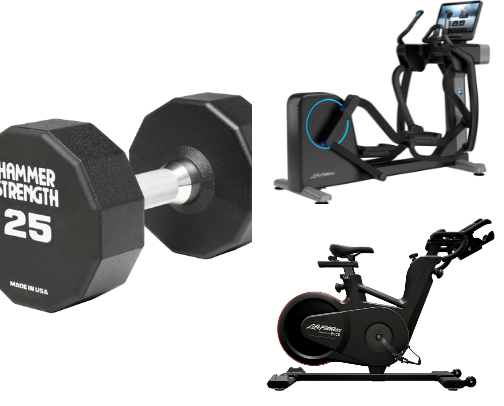 Life Fitness Essentials cover photo collage