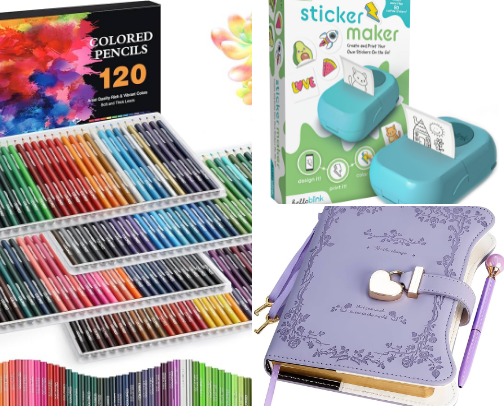 Pouring Your Heartsl Content with Journaling cover photo collage