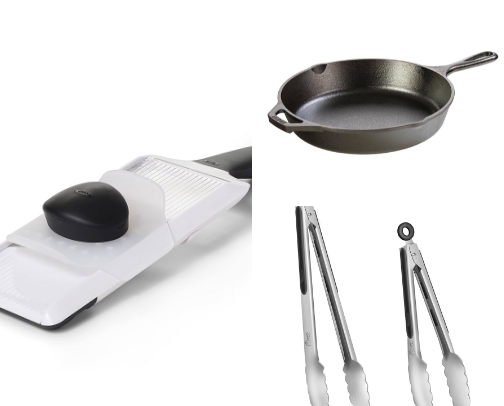 My favorite kitchen tools cover photo collage