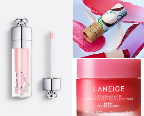 🌸« Mis favoritos para unos labios suaves y carnosos. » cover photo collage