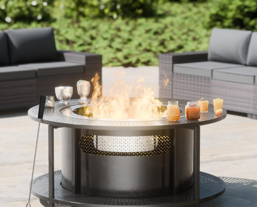 Backyard Fire Pit Essentials for Cozy Nights cover photo collage