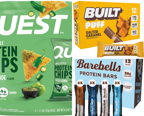 Protein favs cover photo collage