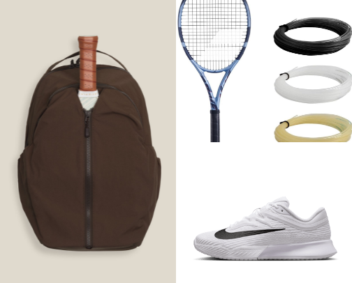 Pickleball/ tennis gear- get the right stuff and it will up your game. And look good while you play! cover photo collage