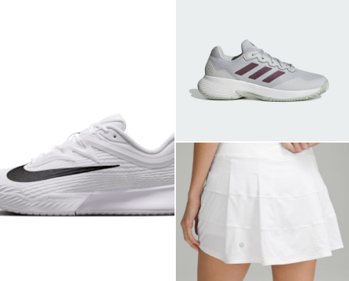 Pickleball/ tennis gear- get the right stuff. And look good while you play! cover photo collage