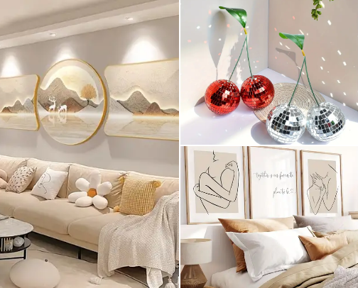 Wall Artwork & Home decorations from Temu. cover photo collage