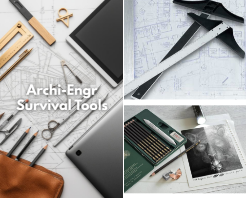 My Go to Architecture-Engineering Survival Tools! cover photo collage