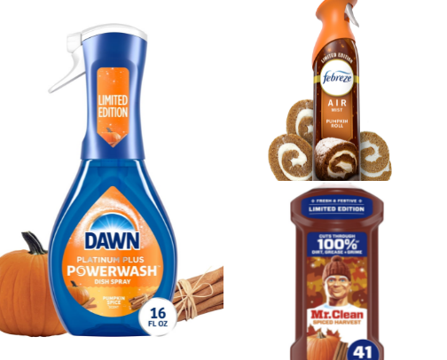 Pumpkin Spice Every Where cover photo collage