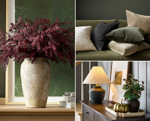 Elevated Fall Home Style cover photo collage