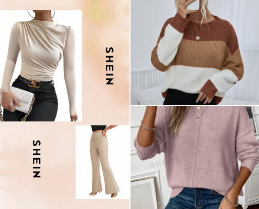 SHEIN must have products cover photo collage