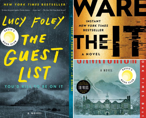 Jaw-Dropping Thrillers You Can't Put Down cover photo collage