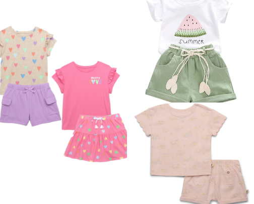 Cool & Cute: Summer Outfits for Kids cover photo collage