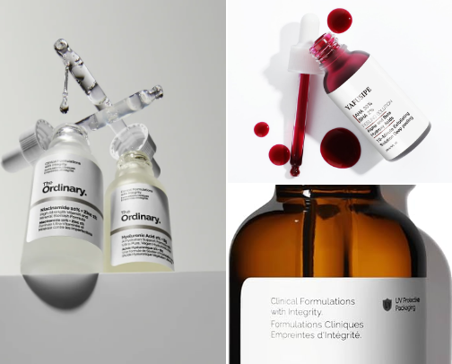 skin care for healthy and glowy skin (oily skin type) cover photo collage