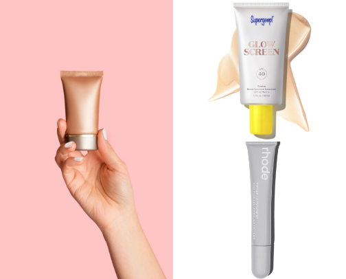 summer glow & hydration cover photo collage