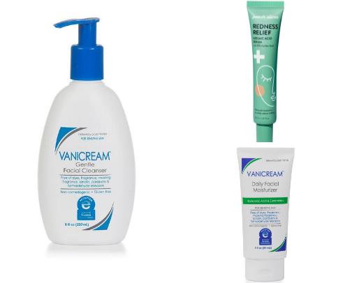 rosacea/acne prone skincare 🪷 cover photo collage