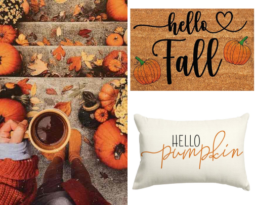 Fall Time Finds cover photo collage