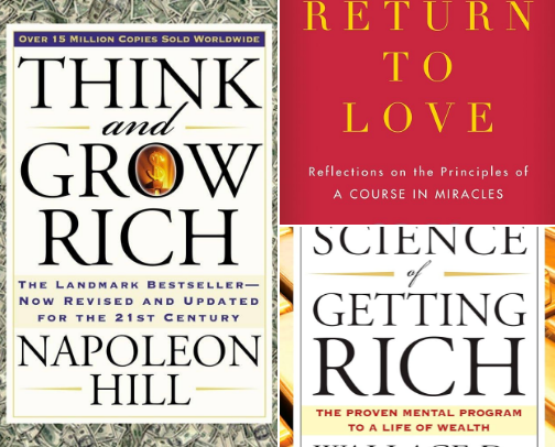 Reading for Abundance cover photo collage