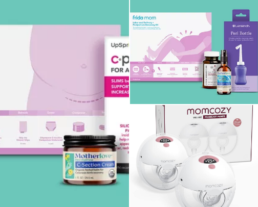 Must have baby items cover photo collage