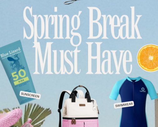 Spring Break Must Have - Kids Edition cover photo collage
