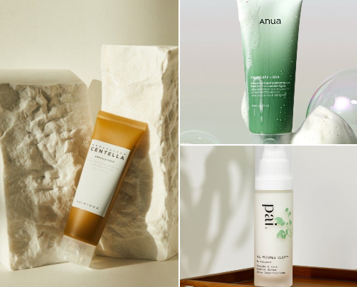 Best Skincare products for the top Glow-Up Essentials🌻 cover photo collage