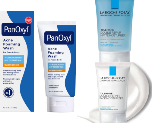 Skincare cover photo collage