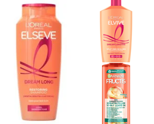 hair products! cover photo collage