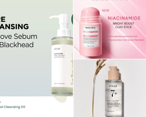 Skincare Recommendations cover photo collage
