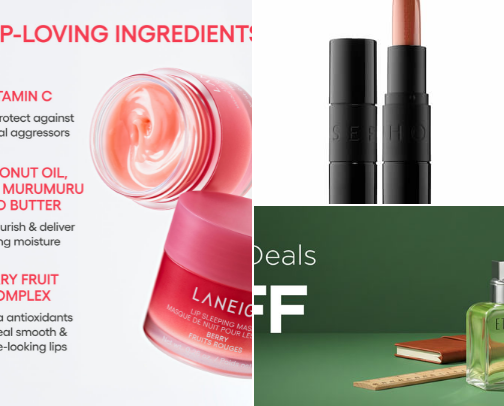 My favorite beauty recs cover photo collage