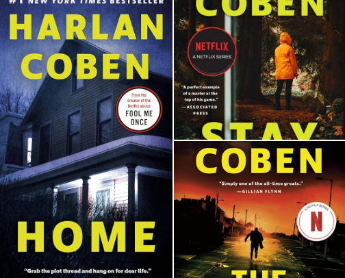 The Best Harlan Coben Books to Read In Order cover photo collage