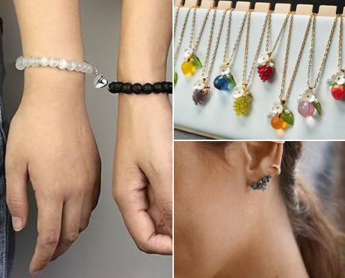 Jewelry cover photo collage