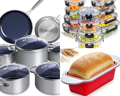 Kitchen items I cant live without cover photo collage