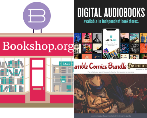 Non-"Rainforest" Book Stores & Shops cover photo collage