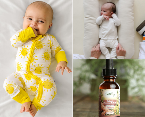 Life with a newborn cover photo collage