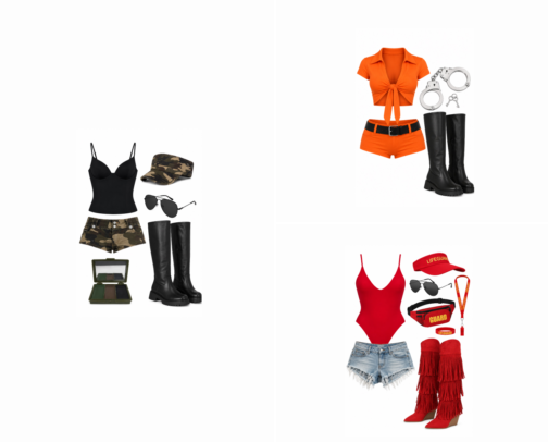 halloween outfits 🎃 cover photo collage