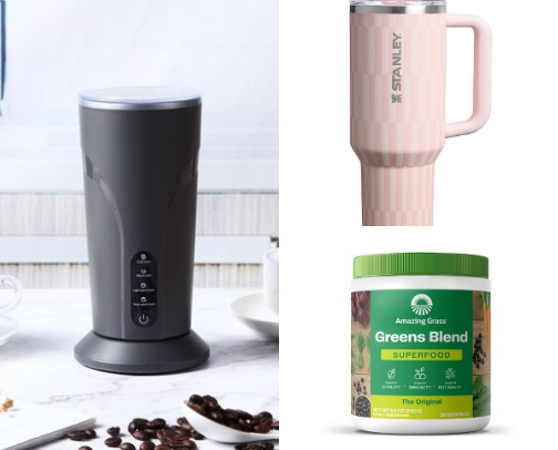 Mom Energy Boosters ☕⚡ cover photo collage