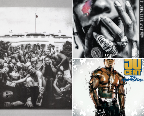 Audio Alchemy: The Ultimate Hip-Hop History & Vinyl Guide cover photo collage