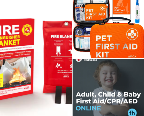 Don't Panic, Be Prepared: Top Home Safety Picks cover photo collage