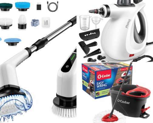 Home Cleaning Tool cover photo collage