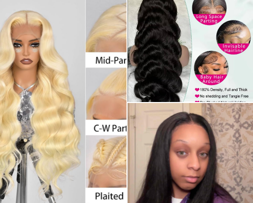 Affordable Wigs cover photo collage