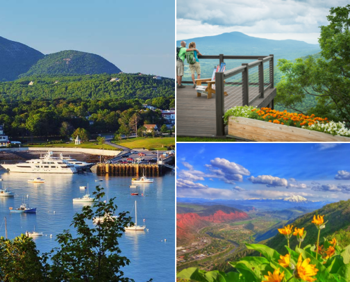 Cozy Fall Weekend Getaways in the US: Where to Go & When 🍂 cover photo collage