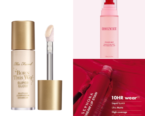 Sephora must haves I use for a more natural look and also others who want something bold cover photo collage
