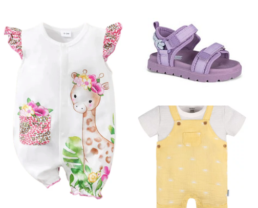 Spring Styles for Babies cover photo collage