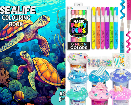 Children's Activities Ages 8 -12 cover photo collage