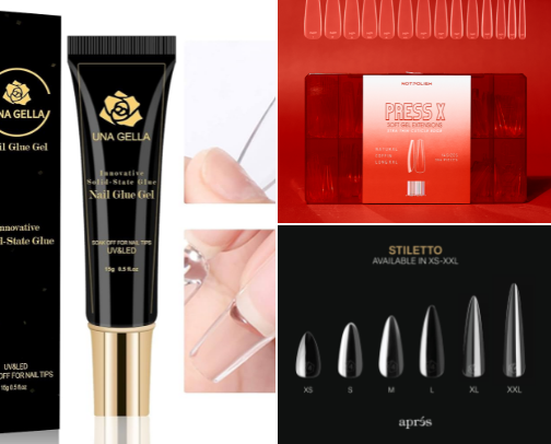 Gel-X & Chill 💅🏽 cover photo collage