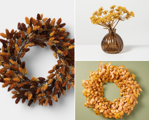 Beautiful fall decor cover photo collage